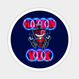 Funny And Funky Hazbin Hotel Vox Magnet